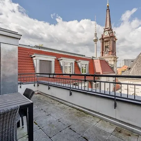 Elegant Penthouse - Alexanderplatz Apartment Berlin